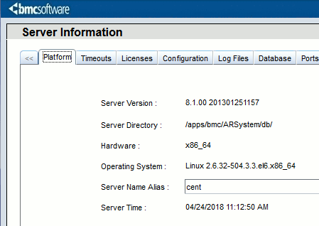 Server Info